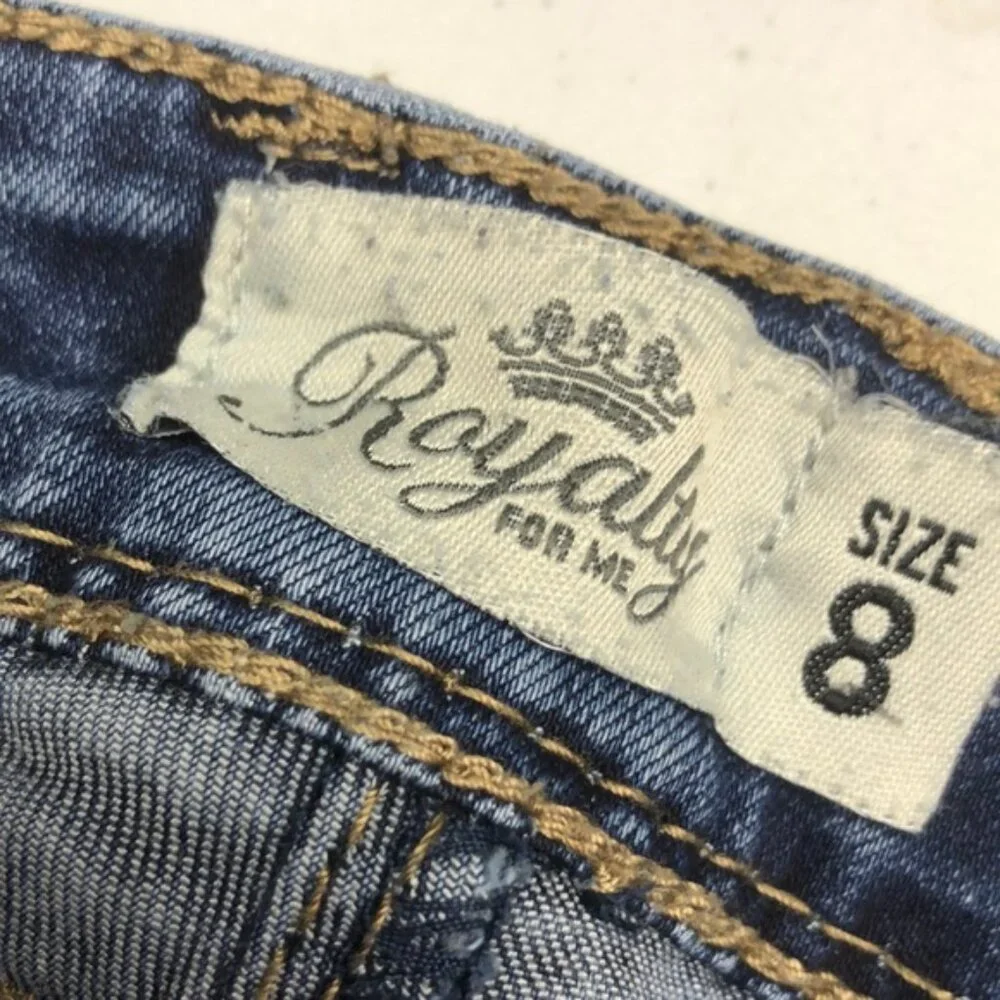 ROYALTY FOR ME MID-RISE SKINNY JEANS 8/29x28 ⭐️